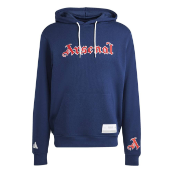 FC Arsenal hanorac de bărbați cu glugă US Pack navy