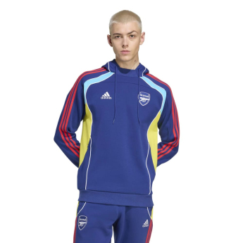 FC Arsenal hanorac de bărbați cu glugă Urban Purist blue