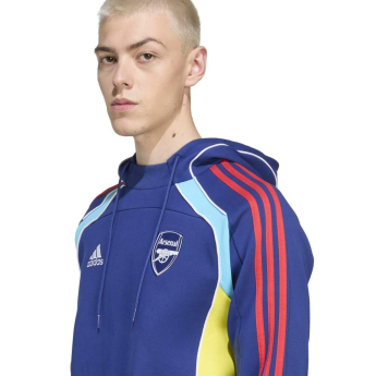 FC Arsenal hanorac de bărbați cu glugă Urban Purist blue
