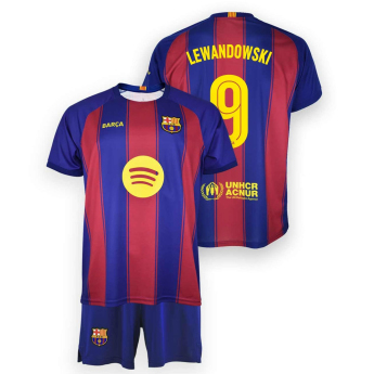 FC Barcelona set de copii replica 25/26 Home Lewandowski