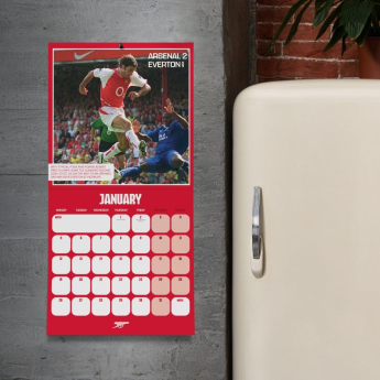 FC Arsenal calendar Legends Square 2026