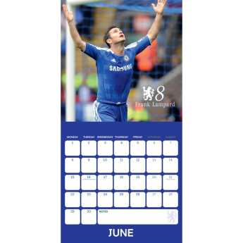 FC Chelsea calendar Legends Square 2026