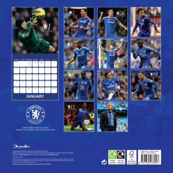 FC Chelsea calendar Legends Square 2026