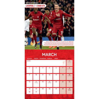 FC Liverpool calendar Legends Square 2026