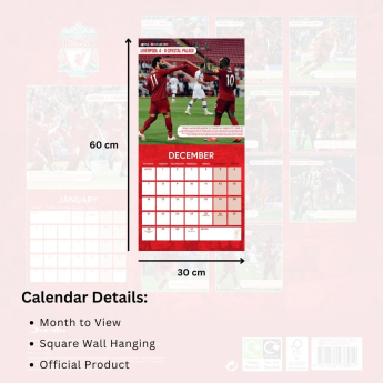 FC Liverpool calendar Legends Square 2026