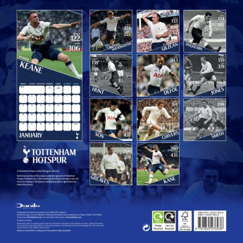 Tottenham Hotspur calendar Legends Square 2026