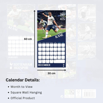 Tottenham Hotspur calendar Legends Square 2026