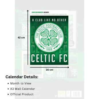 FC Celtic calendar Deluxe 2026