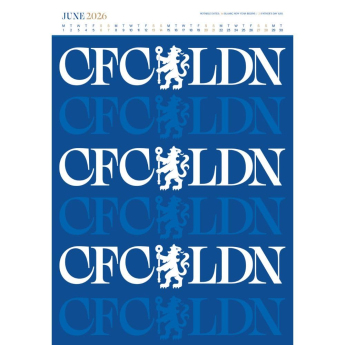 FC Chelsea calendar Deluxe 2026