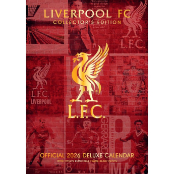 FC Liverpool calendar Deluxe 2026