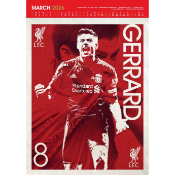 FC Liverpool calendar Deluxe 2026
