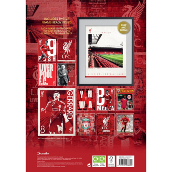 FC Liverpool calendar Deluxe 2026