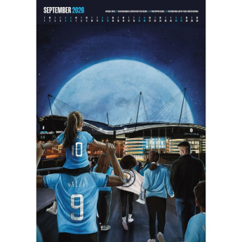 Manchester City calendar Deluxe 2026