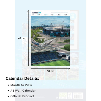 Manchester City calendar Deluxe 2026
