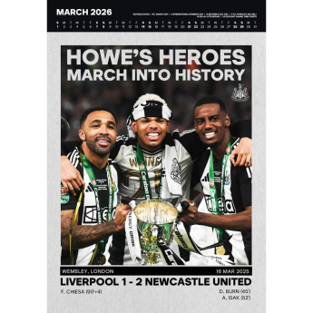 Newcastle United calendar Deluxe 2026