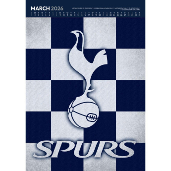 Tottenham Hotspur calendar Deluxe 2026