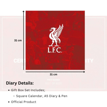 FC Liverpool calendar Musical Gift Box 2026
