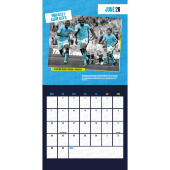 Manchester City calendar și jurnal Musical Gift Box 2026