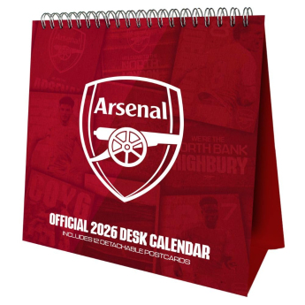 FC Arsenal calendar de birou 2026