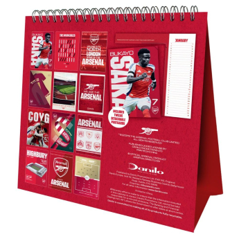 FC Arsenal calendar de birou 2026