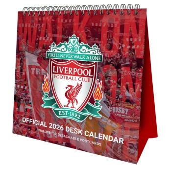 FC Liverpool calendar de birou 2026
