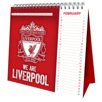 FC Liverpool calendar de birou 2026