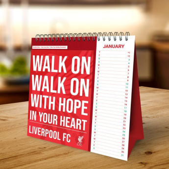 FC Liverpool calendar de birou 2026