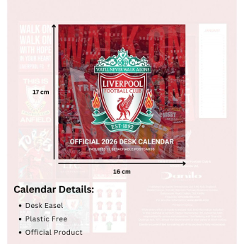 FC Liverpool calendar de birou 2026