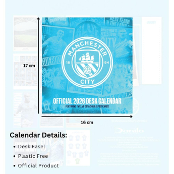 Manchester City calendar de birou 2026