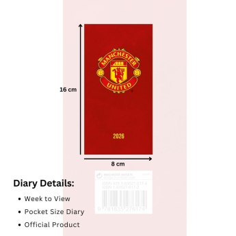 Manchester United jurnal Slim 2026