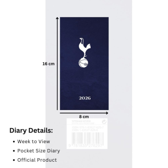 Tottenham Hotspur jurnal Slim 2026