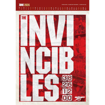 FC Arsenal calendar Deluxe 2026