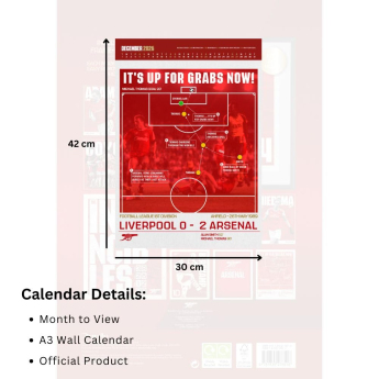 FC Arsenal calendar Deluxe 2026