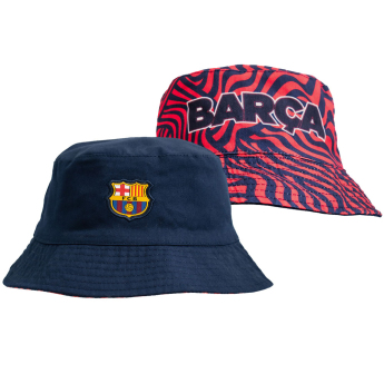 FC Barcelona palarie reversible navy and red