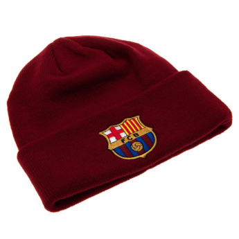 FC Barcelona căciulă de iarnă Red Cuff