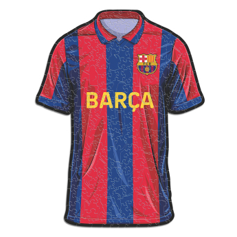 FC Barcelona puzzle din lemn Jersey 150 pcs