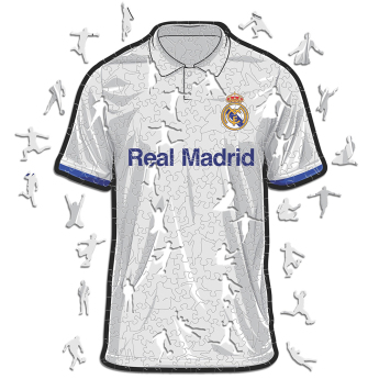 Real Madrid puzzle din lemn Jersey 150 pcs