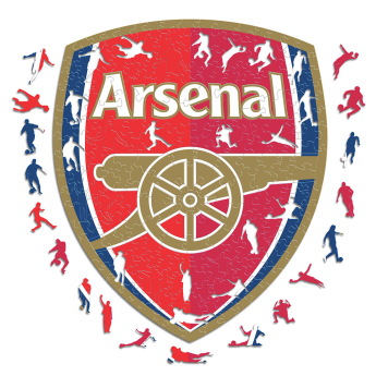 FC Arsenal puzzle din lemn Crest 270 pcs