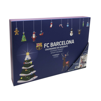 FC Barcelona calendar de advent Christmas