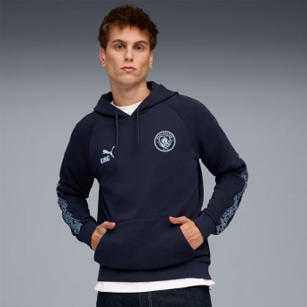 Manchester City hanorac de bărbați cu glugă King navy