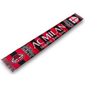 AC Milan eșarfă de iarnă san siro