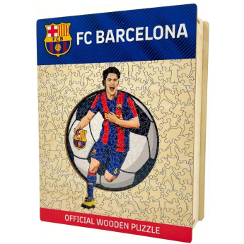 FC Barcelona puzzle din lemn Gavi 150 pcs