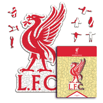 FC Liverpool puzzle din lemn Liver Bird 500 pcs