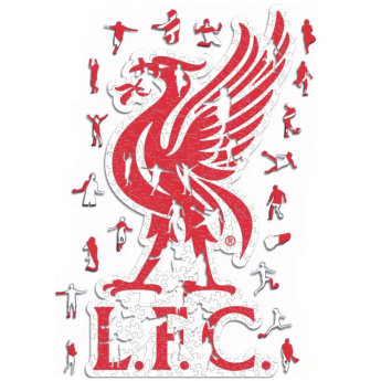 FC Liverpool puzzle din lemn Liver Bird 500 pcs