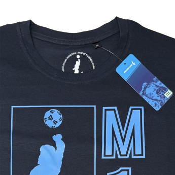 Echipa națională de fotbal tricou de bărbați Argentina Diego Maradona Siluete navy