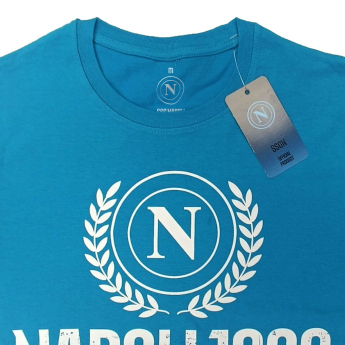 SSC Napoli tricou de bărbați Crest blue