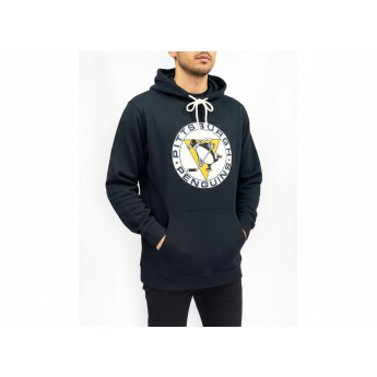 Pittsburgh Penguins hanorac de bărbați cu glugă Thermal Lightweight Hoodie Vintage Logo