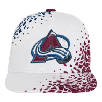 Colorado Avalanche șapcă flat de copii New Edge Flatbrim Snapback