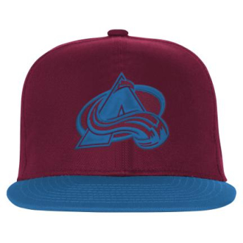 Colorado Avalanche șapcă flat de copii Essentials Flatbrim Snapback