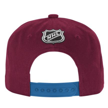 Colorado Avalanche șapcă flat de copii Essentials Flatbrim Snapback